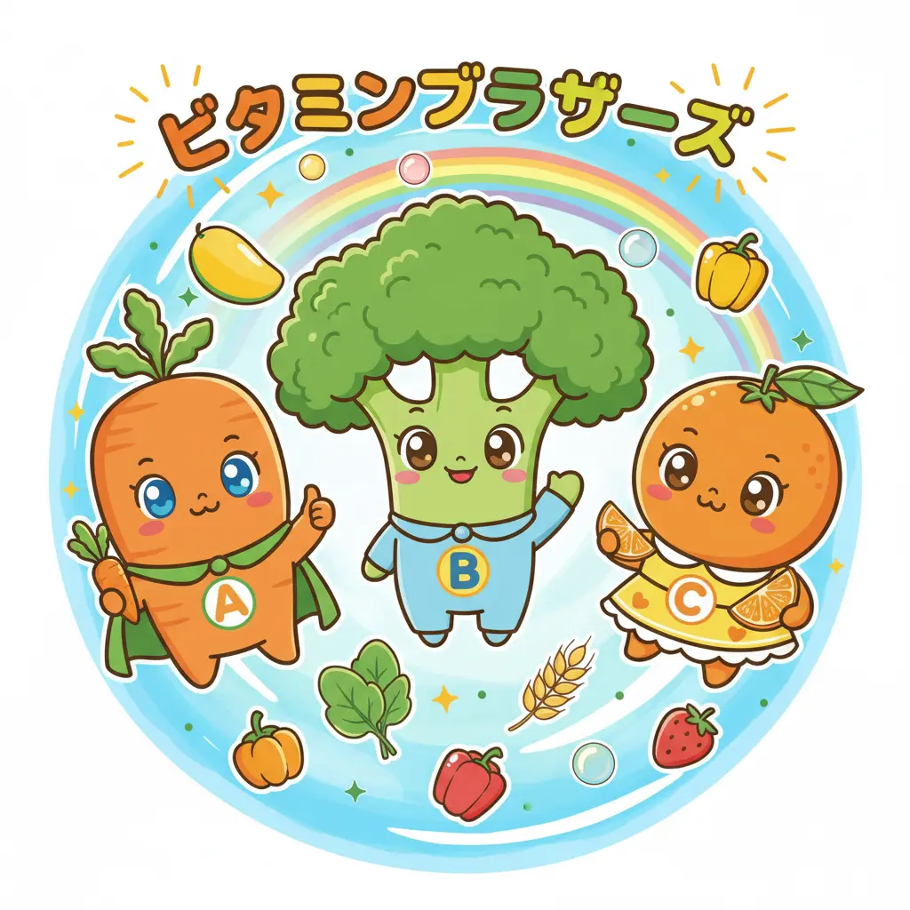 ビタミンブラザーズの3人
